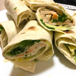 Turkey Wrap with Healthy Ones (2)